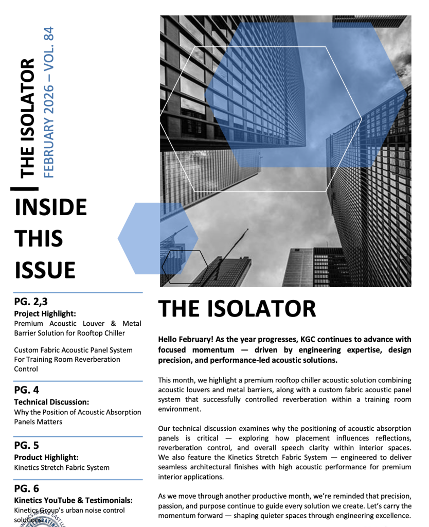 THE ISOLATOR FEBRUARY 2026 – VOL. 84